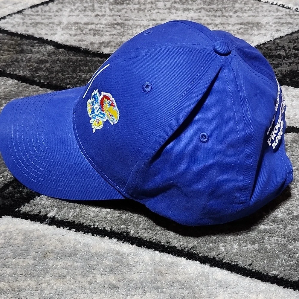 BUD LIGHT & KANSAS JAYHAWKS EMBROIDERED PARTNER OF KANSAS ATHLETICS CAP HAT